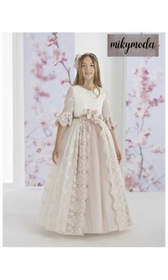 VESTIDO COMBINADO ROSA SOLO DISPONIBLE EN TIENDA