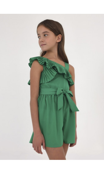 MONO CORTO ASIMÉTRICO VERDE