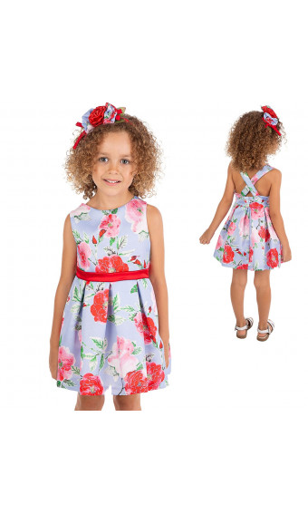 VESTIDO FLORES ESCOTE ESPALDA