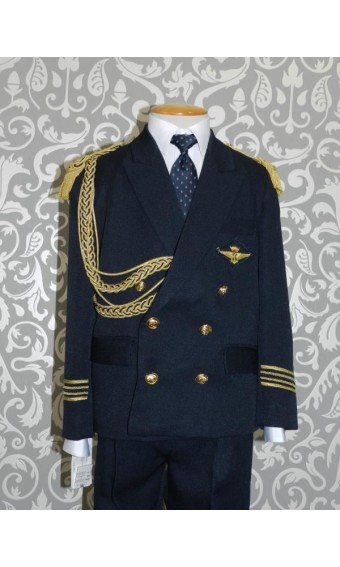 Traje de comunión almirante galones flecos