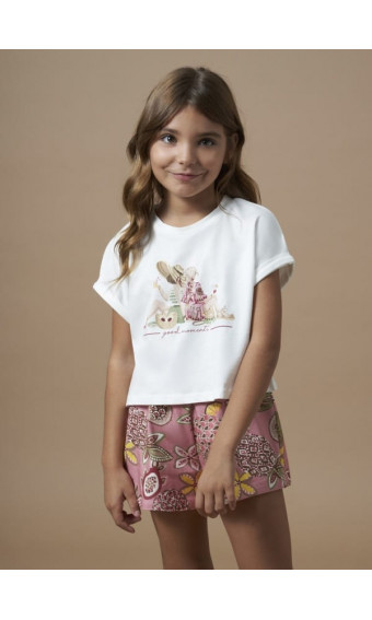 CONJUNTO ALGODÓN SHORT ESTAMPADO