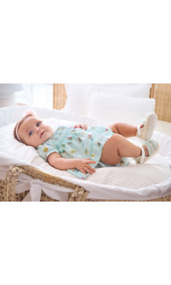 VESTIDO ESTAMPADO MACETAS CON RANITA