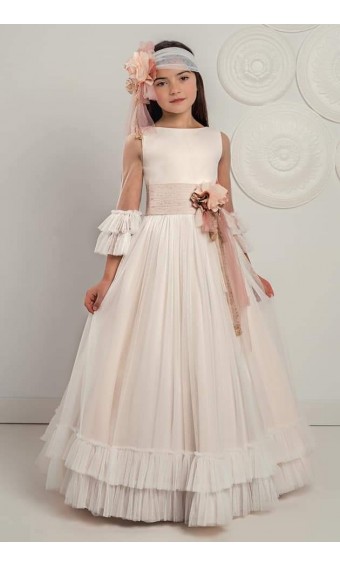 Vestido tul volantes SOLO DISPONIBLE EN TIENDA