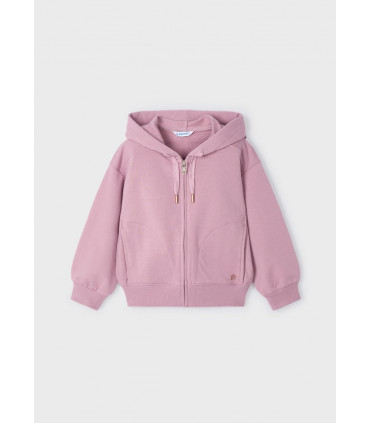 SUDADERA CREMALLERA ROSADO