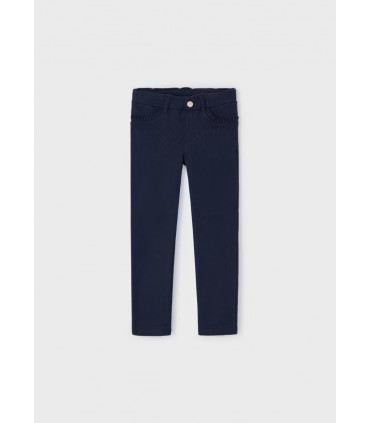 PANTALÓN ALGODÓN BÁSICO MARINO