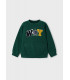 SUDADERA VERDE TEXTO
