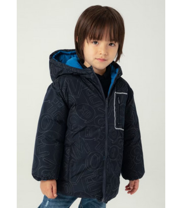 CHAQUETÓN ESTAMPADO REVERSIBLE