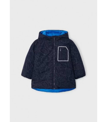 CHAQUETÓN ESTAMPADO REVERSIBLE