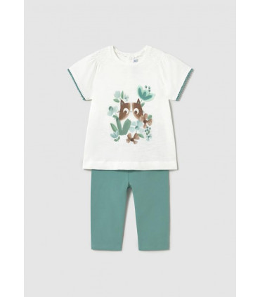 CONJUNTO LEGGING LISO Y CAMISETA