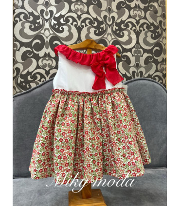 VESTIDO ESTAMPADO FLORES