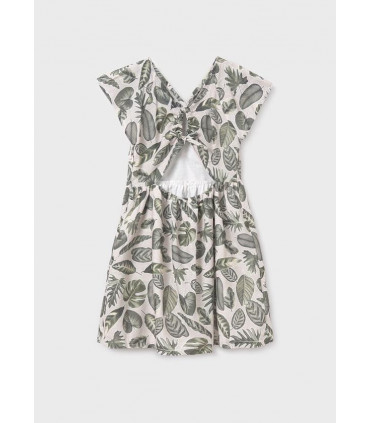 VESTIDO ESTAMPADO ABERTURA ESPALDA