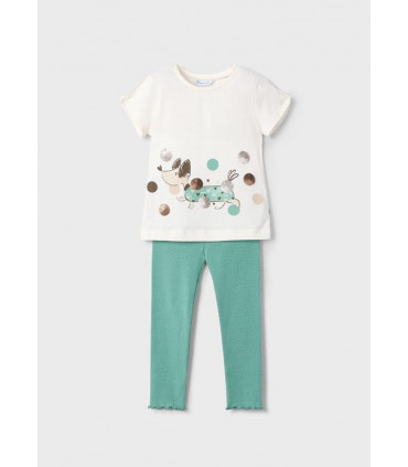 CONJUNTO LEGGING CAMISETA PERRITO