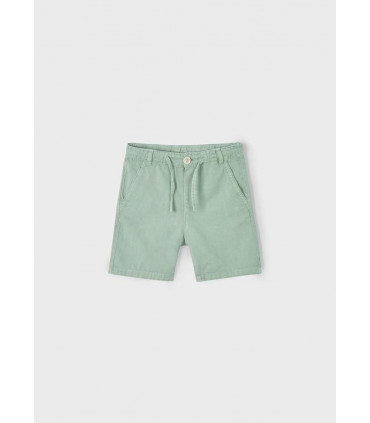 BERMUDA CORDÓN CON LINO