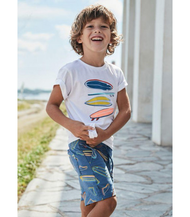 CONJUNTO BERMUDA ESTAMPADA