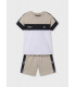 CONJUNTO BERMUDA Y CAMISETA BANDAS