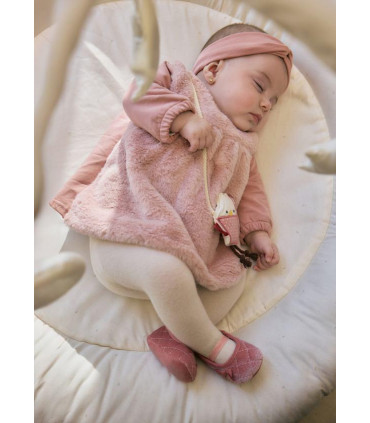 VESTIDO CON BOLSITO Y DIADEMA