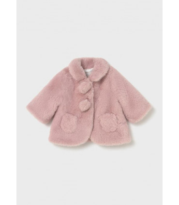 ABRIGO PELO ROSA