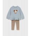 CONJUNTO LEGGING Y SUDADERA PERRITO