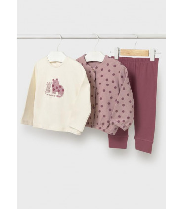 CONJUNTO CON CHAQUETA LUNARES