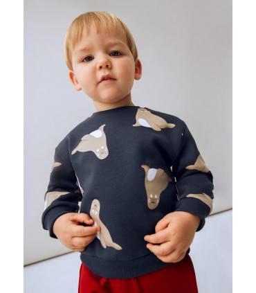 SUDADERA ESTAMPADA ANIMALITOS