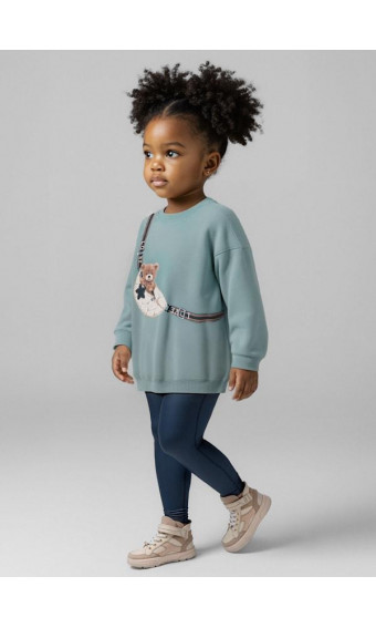 CONJUNTO LEGGING Y SUDADERA OSITO