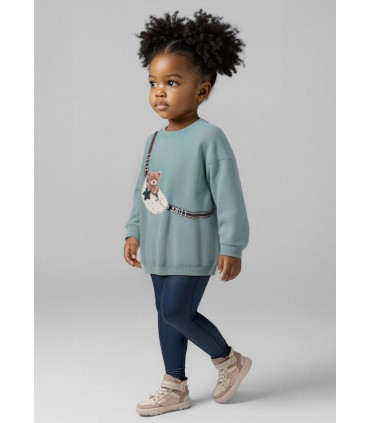 CONJUNTO LEGGING Y SUDADERA OSITO