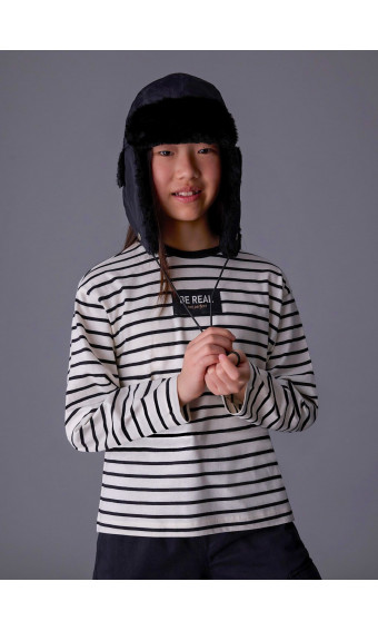 CAMISETA OVERSIZE RAYAS