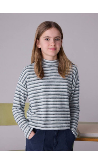 CAMISETA SEMICISNE PETROLEO