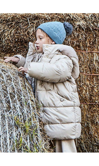 CHAQUETÓN LARGO VISÓN