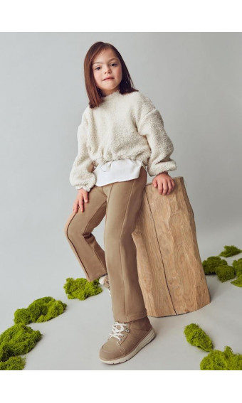 LEGGING FELPA CÁMEL