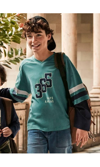 CAMISETA DOBLE MANGA PINO