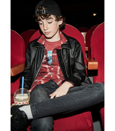 PANTALÓN VAQUERO SLIM FIT NEGRO