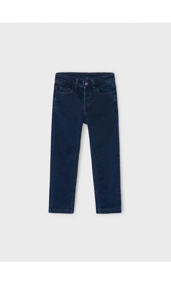 PANTALÓN VAQUERO SLIM BÁSICO OSCURO