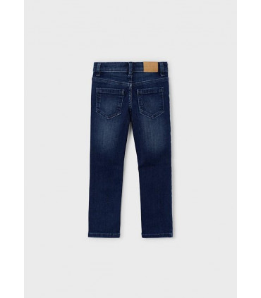 PANTALÓN VAQUERO SLIM BÁSICO OSCURO