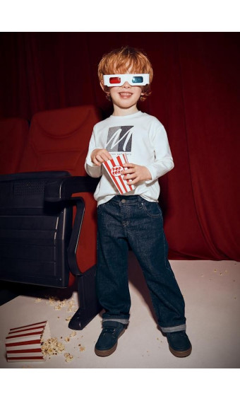 PANTALÓN VAQUERO SLIM DARK ÍNDIGO