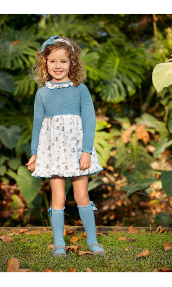 VESTIDO COMBINADO ANIMALITOS