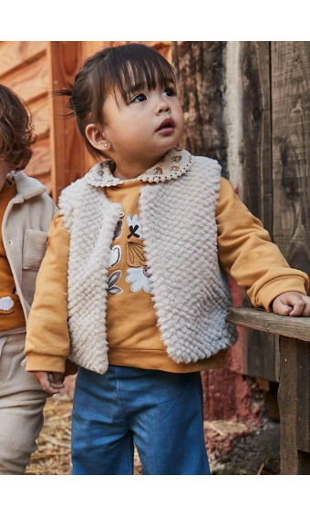 CHALECO PELO BEBÉ