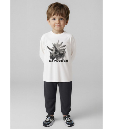 PANTALÓN DE CHÁNDAL BÁSICO PIZARRA