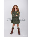 VESTIDO VERDE MILITAR