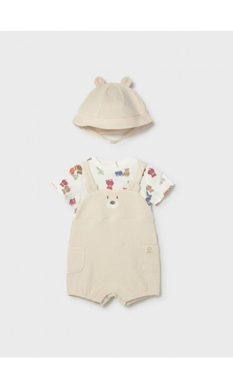 PELELE PETO SIMULADO OSITOS CON GORRO