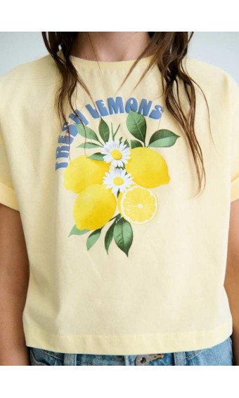 CAMISETA LIMONES CHICA