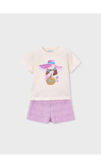 CONJUNTO SHORT VOLANTES