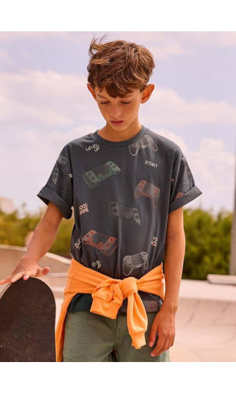 CAMISETA ESTAMPADA CONSOLA