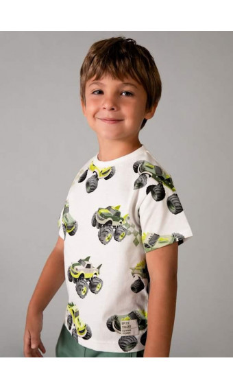 CAMISETA ESTAMPADA COCHES