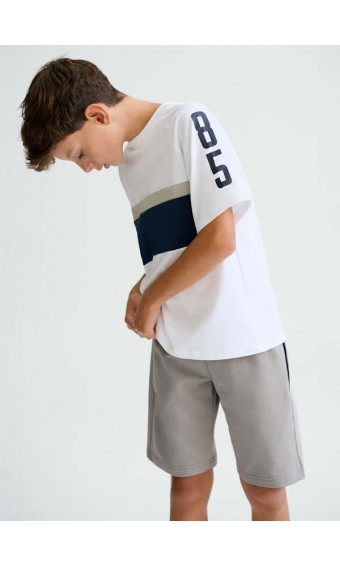 CONJUNTO BERMUDA Y CAMISETA BLOQUE