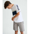 CONJUNTO BERMUDA Y CAMISETA BLOQUE