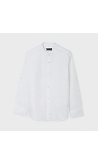 CAMISA LINO CUELLO MAO