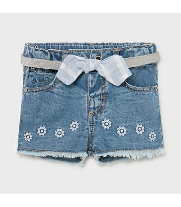 PANTALÓN CORTO TEJANO MAYORAL BORDADOS