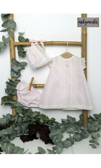 VESTIDO JESUSITO ROSA NIRET