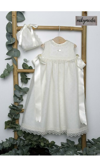 FALDÓN PLUMETI BAUTIZO NIRET